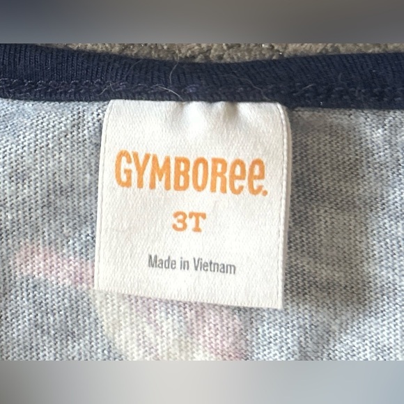 Gymboree Navy Blue Bird Print Dress - Picture 4 of 4